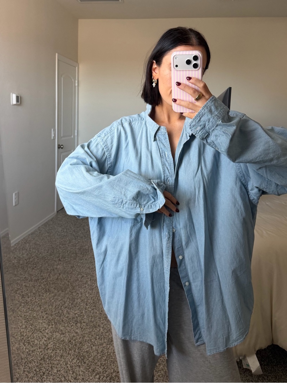 Vintage denim button down